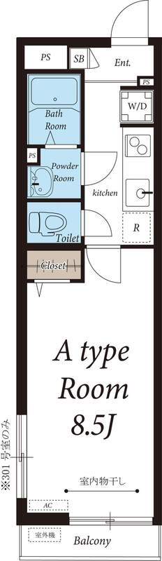 リブリ・草加瀬崎Ⅱの間取り