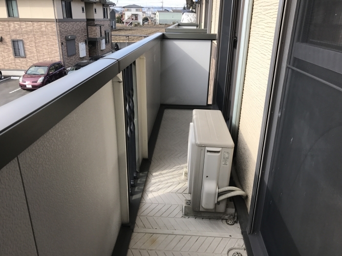 11/26 バルコニー