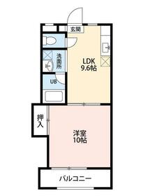 第８島田マンションの間取り