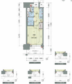 プレサンス名古屋STATIONビジュの間取り