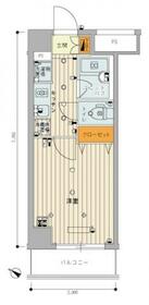 スカイコート品川御殿山の間取り