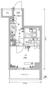 スカイコート池上壱番館の間取り