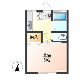 石井ハイツBの間取り