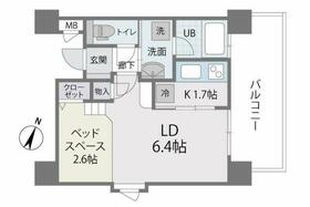 アクタス薬院Ⅲの間取り