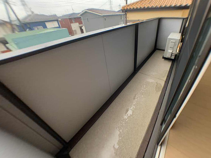 12/19 バルコニー