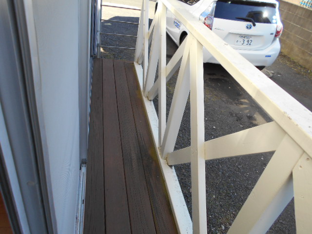 12/25 バルコニー