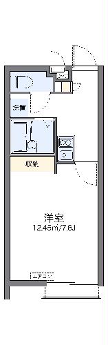 レオパレス小那覇の間取り