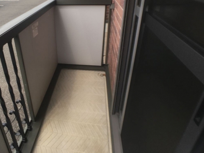 12/28 バルコニー