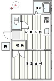 コーポ竹の間取り