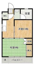 まことハイツの間取り