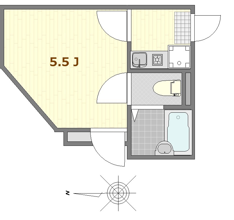COZY鎌倉の間取り