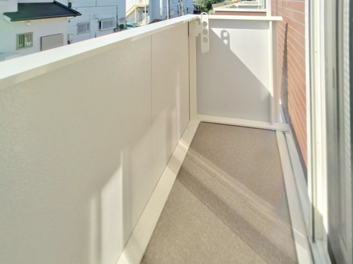 12/28 バルコニー