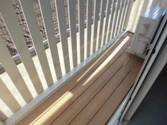 12/15 バルコニー