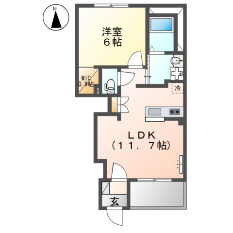 コンフォールの間取り