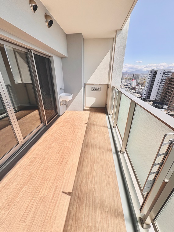 12/16 バルコニー