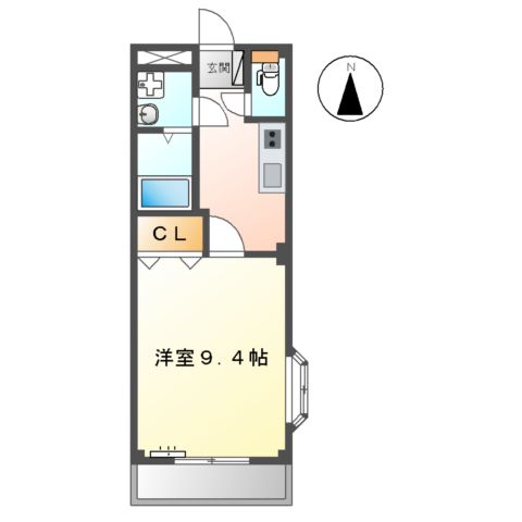 アメニティハイムの間取り