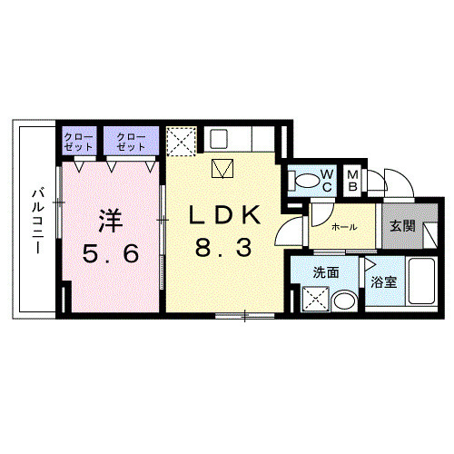 ヒカルサ京都大宮中林イーストの間取り