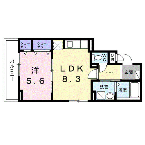 ヒカルサ京都大宮中林イーストの間取り