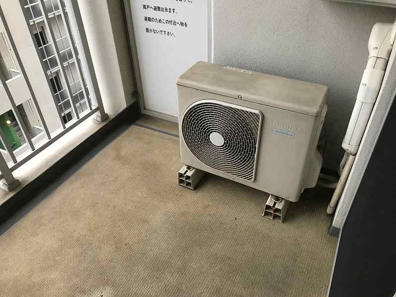 8/17 バルコニー