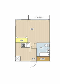 クレイン阿部の間取り