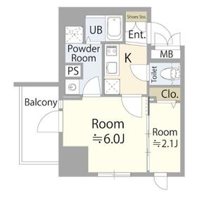 エスリード上前津セレーノの間取り
