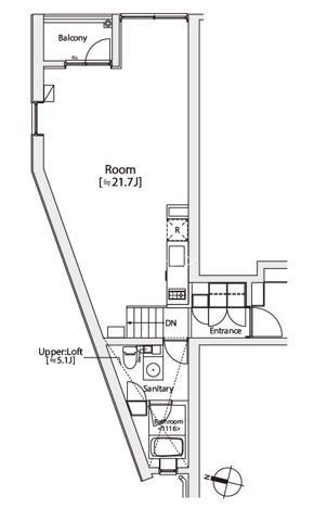 桜丘町の完工年月(2007年4月)築の賃貸マンションの間取り