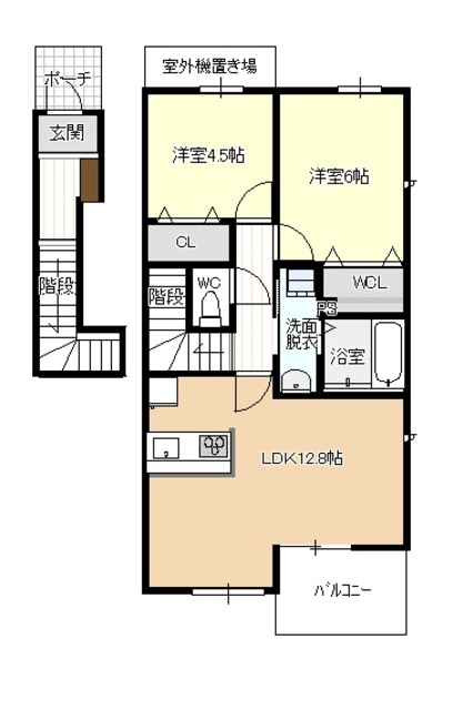 コート・シャルマンの間取り
