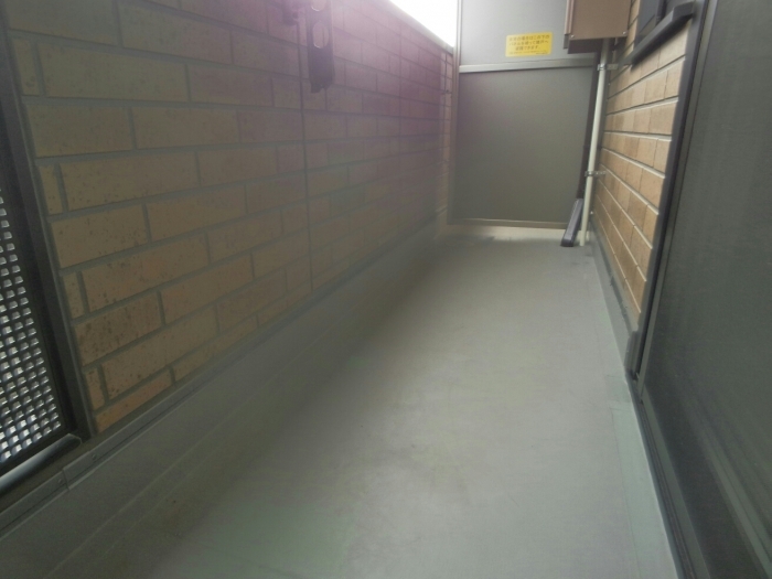 11/28 バルコニー