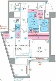 GENOVIA東向島Ⅳの間取り