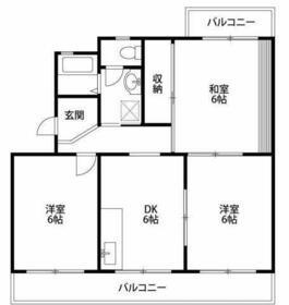 プライムハイツAの間取り