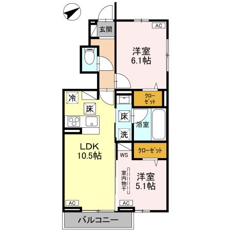 2/6 間取