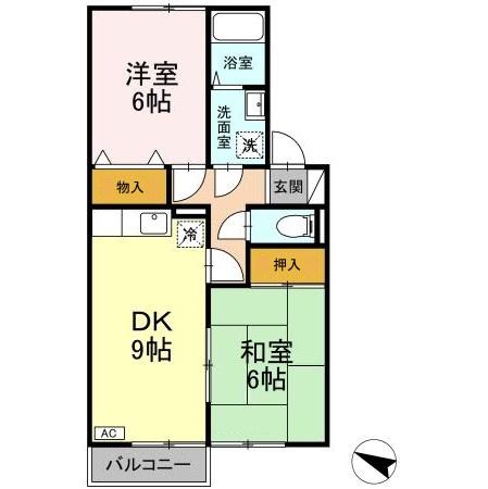 シェルボワ・香椎の間取り