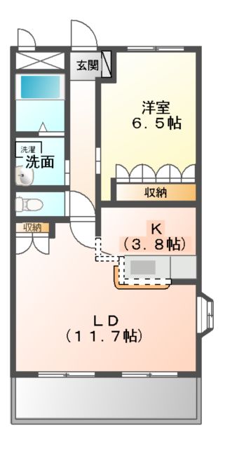 けやきガーデンプレイスの間取り