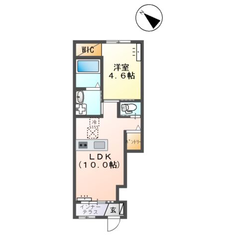 ラルーナBの間取り