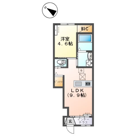 ラルーナBの間取り