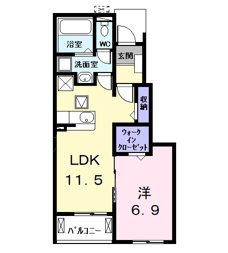 ジョイアス東気開(ヒガシキトケの間取り