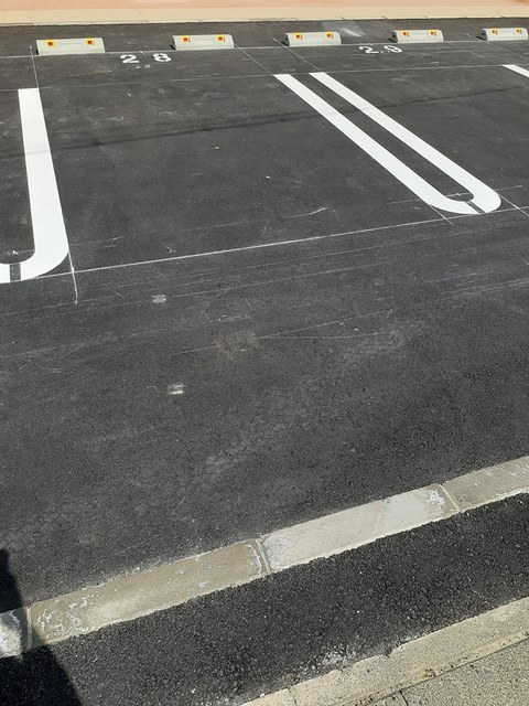2/8 駐車場