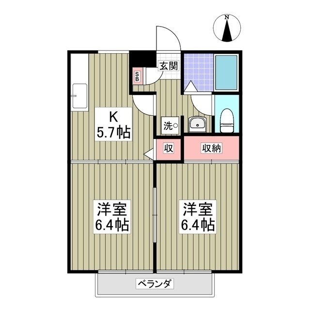 ウィステリアCの間取り