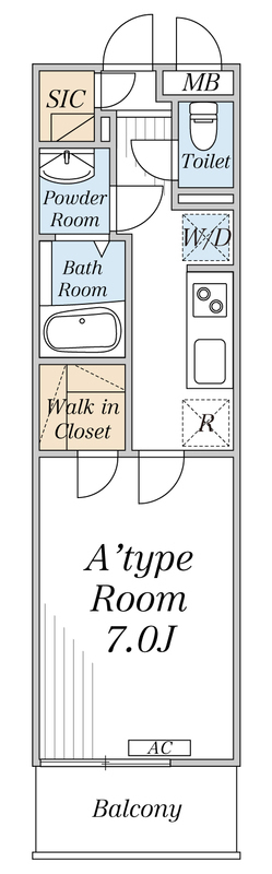 (仮称)リブリ・葛飾区東四つ木④の間取り
