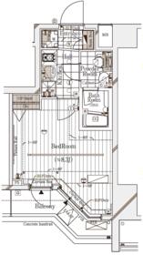 ガリシア代々木の間取り