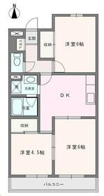 エルベール新町Ⅰ号館の間取り