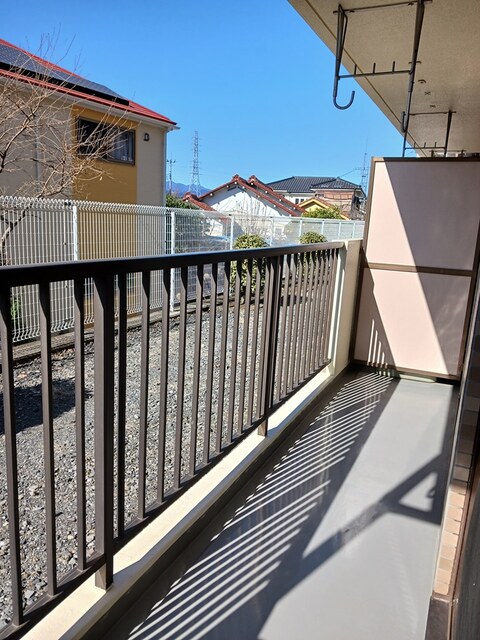 12/24 バルコニー