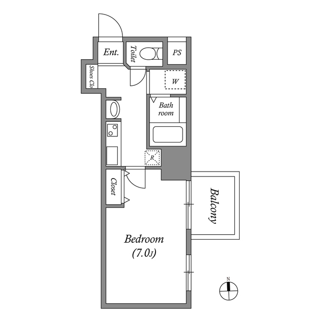 レジデンス名古屋千代田の間取り
