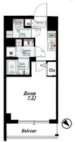 コンシェリア門前仲町〈SAKURA PROMENADE〉の間取り