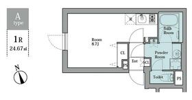 LEGALAND早稲田鶴巻町の間取り