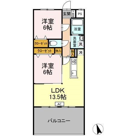パラッツォの間取り