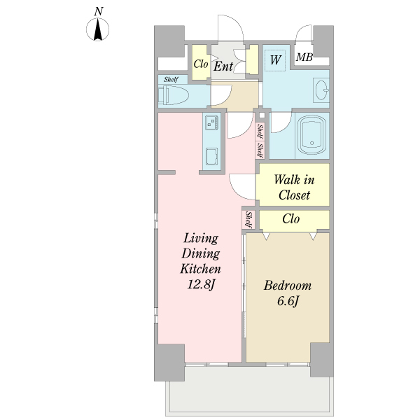 Herencia千代田の間取り