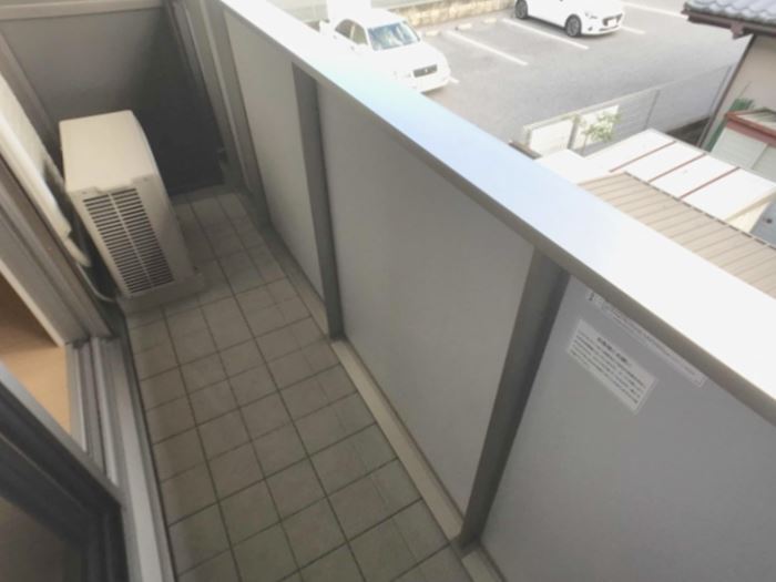 12/28 バルコニー