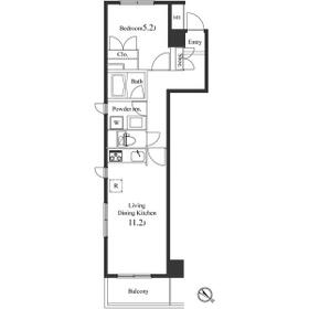 プライマル小石川の間取り
