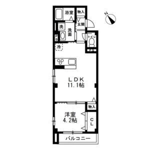 (仮称)江東区古石場1丁目新築の間取り